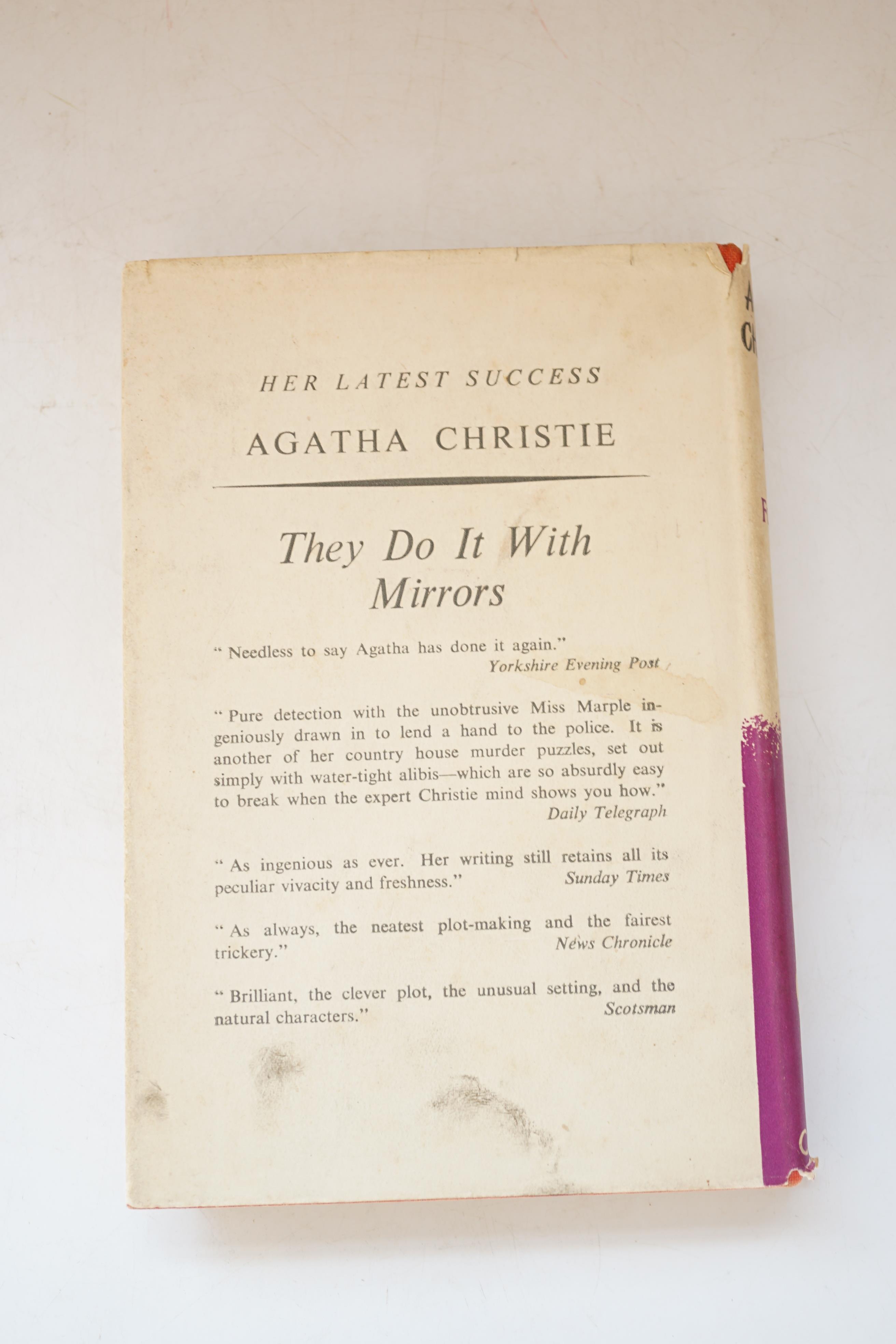 Christie, Agatha - After the Funeral, 1st edition, cloth, in unclipped d/j, Collins, for The Crime Club, London, 1953